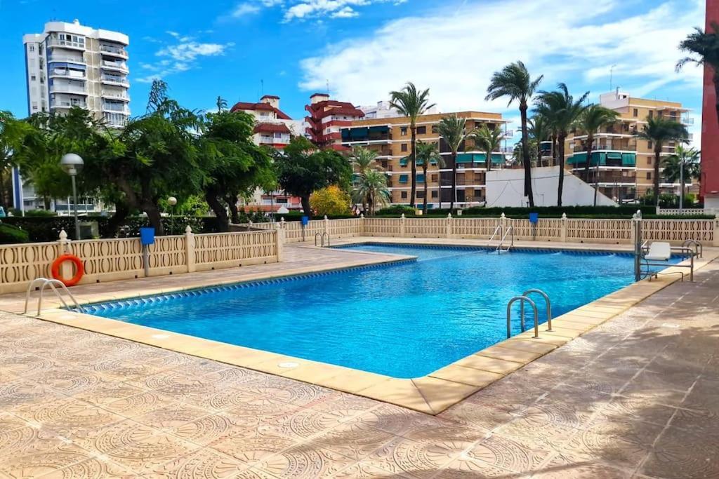 Bonito Apartamento Con Vistas Al Mar La Pobla de Farnals Kültér fotó