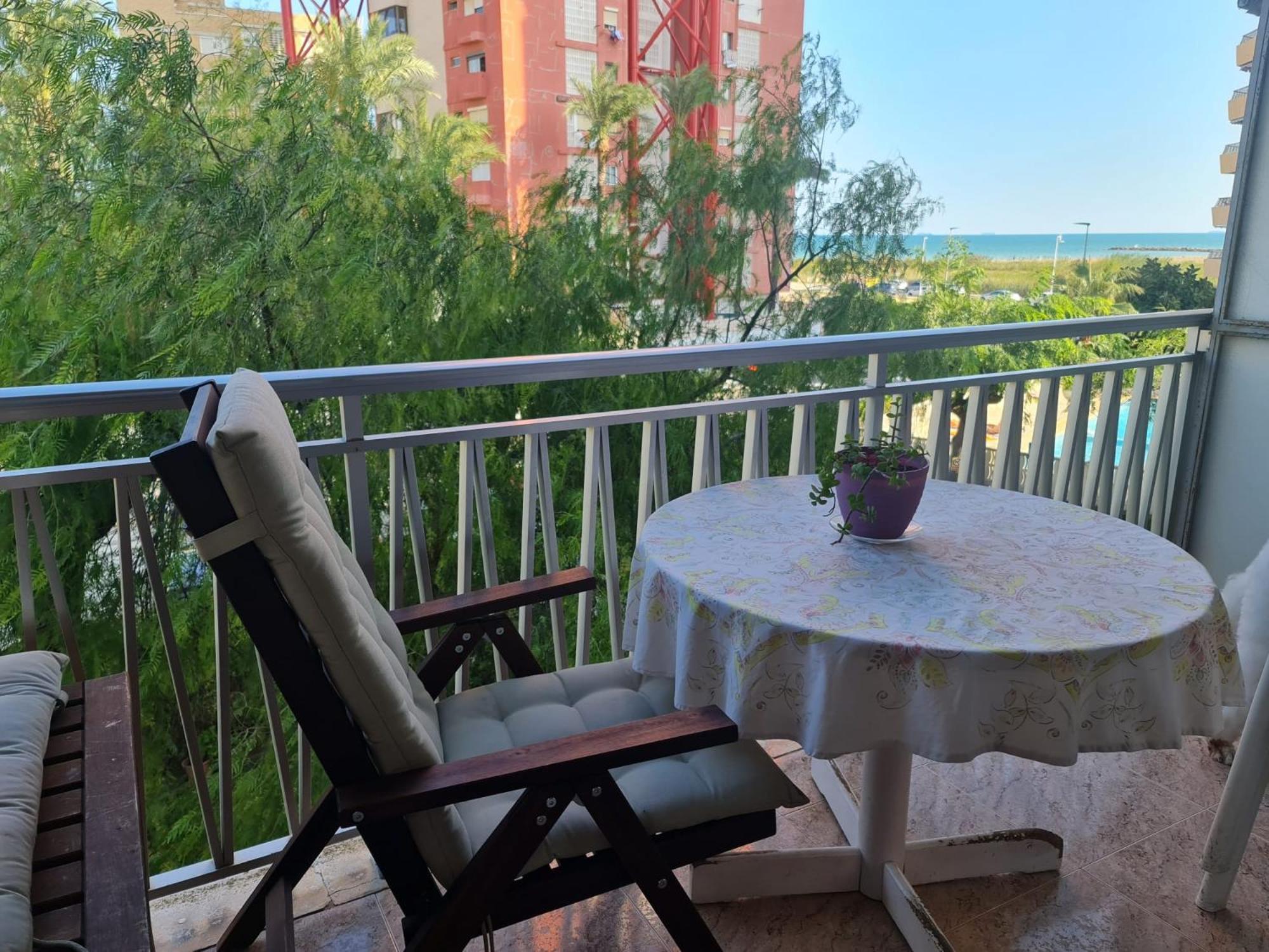Bonito Apartamento Con Vistas Al Mar La Pobla de Farnals Kültér fotó